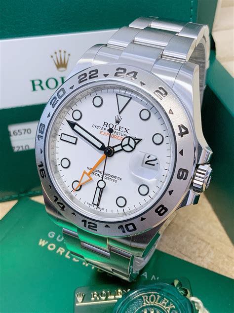 rolex explorer 2 42mm white review|Rolex explorer 2 42mm review.